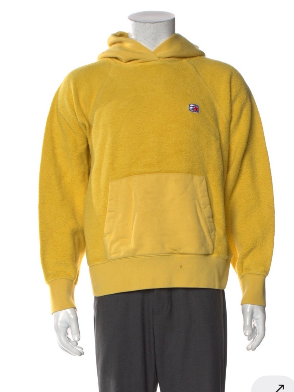 Alexander Wang.t
Yellow hoodie xs